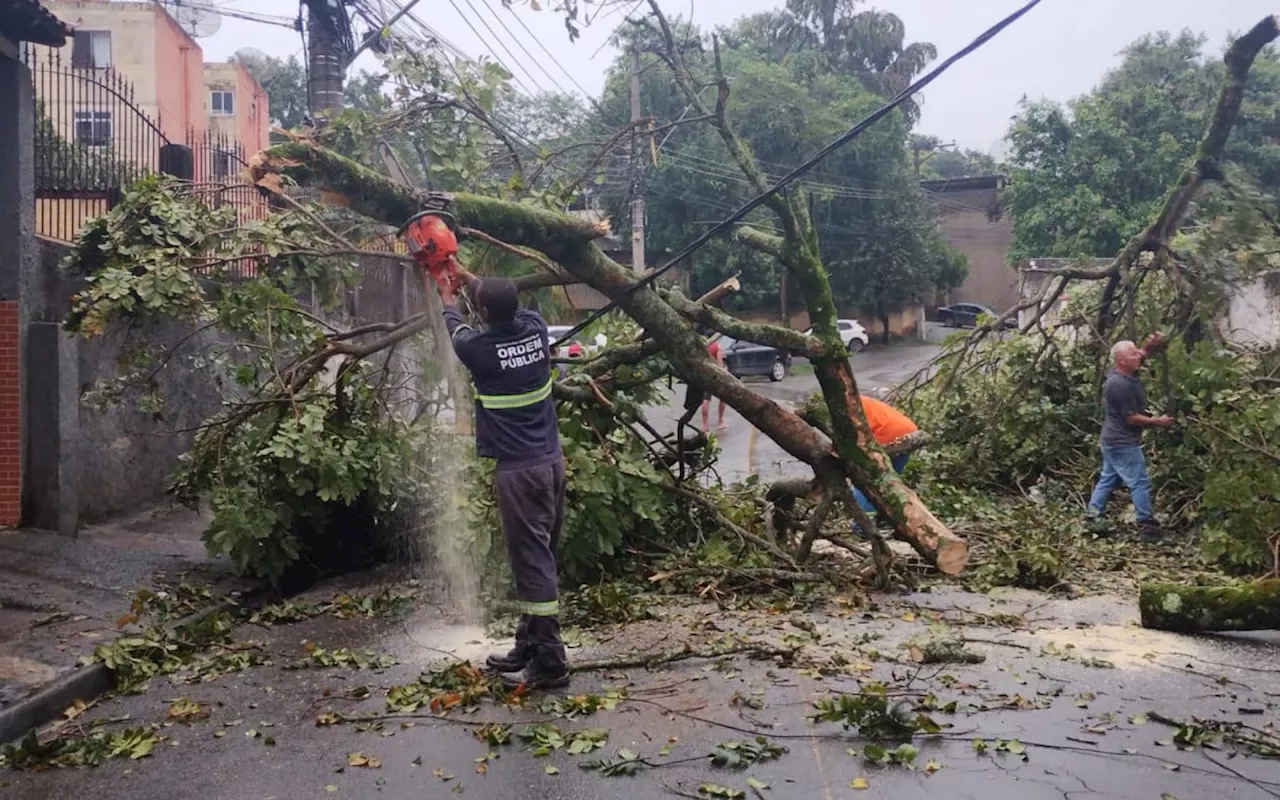 Defesa Civil de Volta Redonda registrou 37 mm de chuva nessa terça-feira