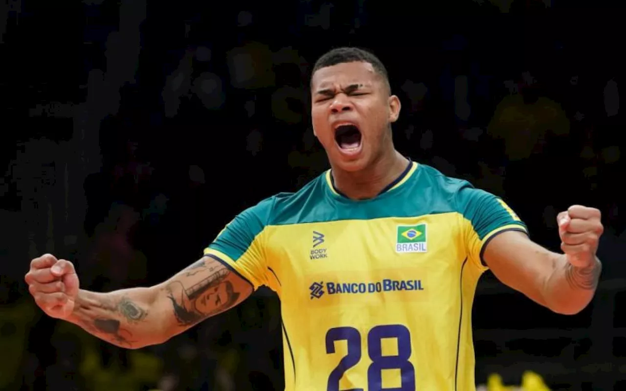 Pan 2023: Brasil vence Cuba e vai direto às semifinais no vôlei masculino