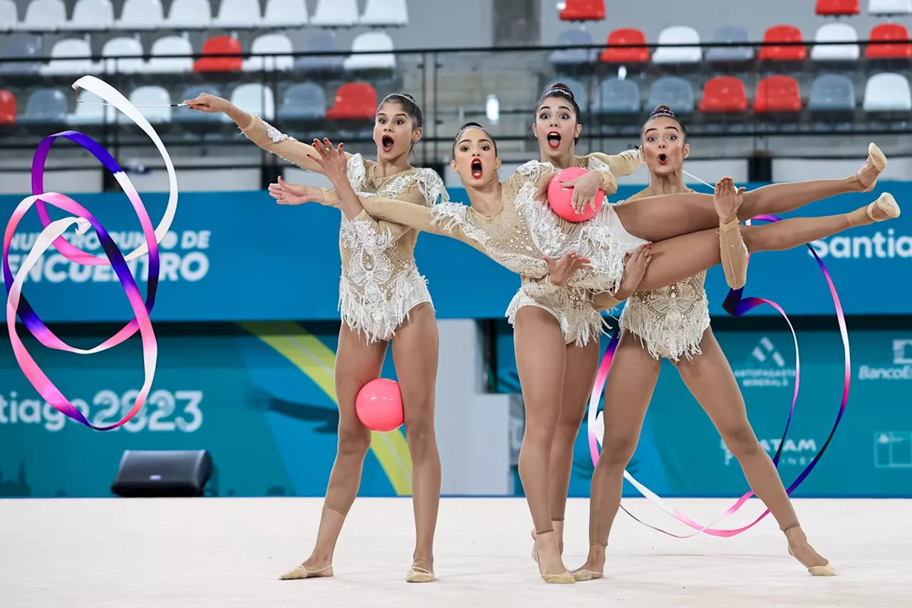 Em ano histórico, ginástica rítmica do Brasil quer recuperar ouro no conjunto dos Jogos Pan-Americanos