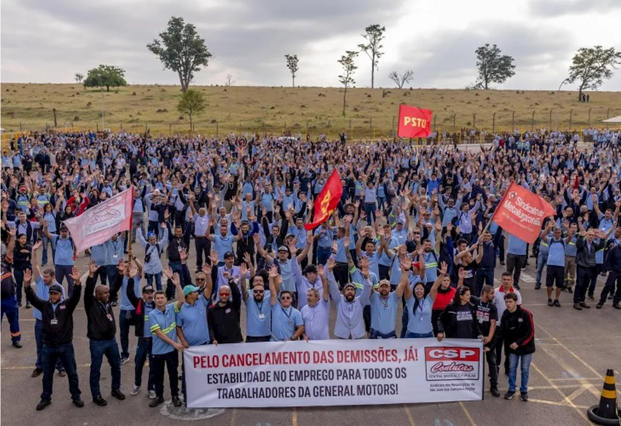 TRT determina cancelamento de demissões na General Motors de São José dos Campos