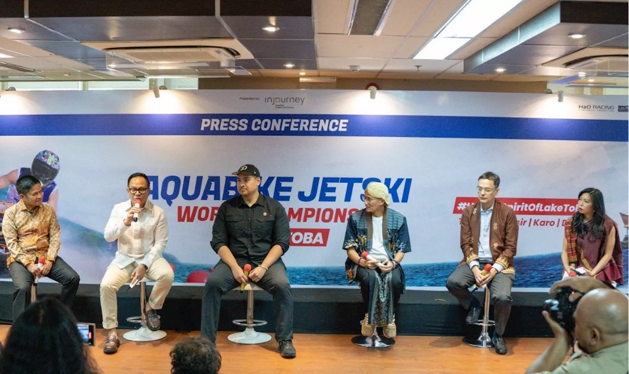 InJourney jadi Penyelenggara Aquabike Jetski World Championship 2023 di Danau Toba