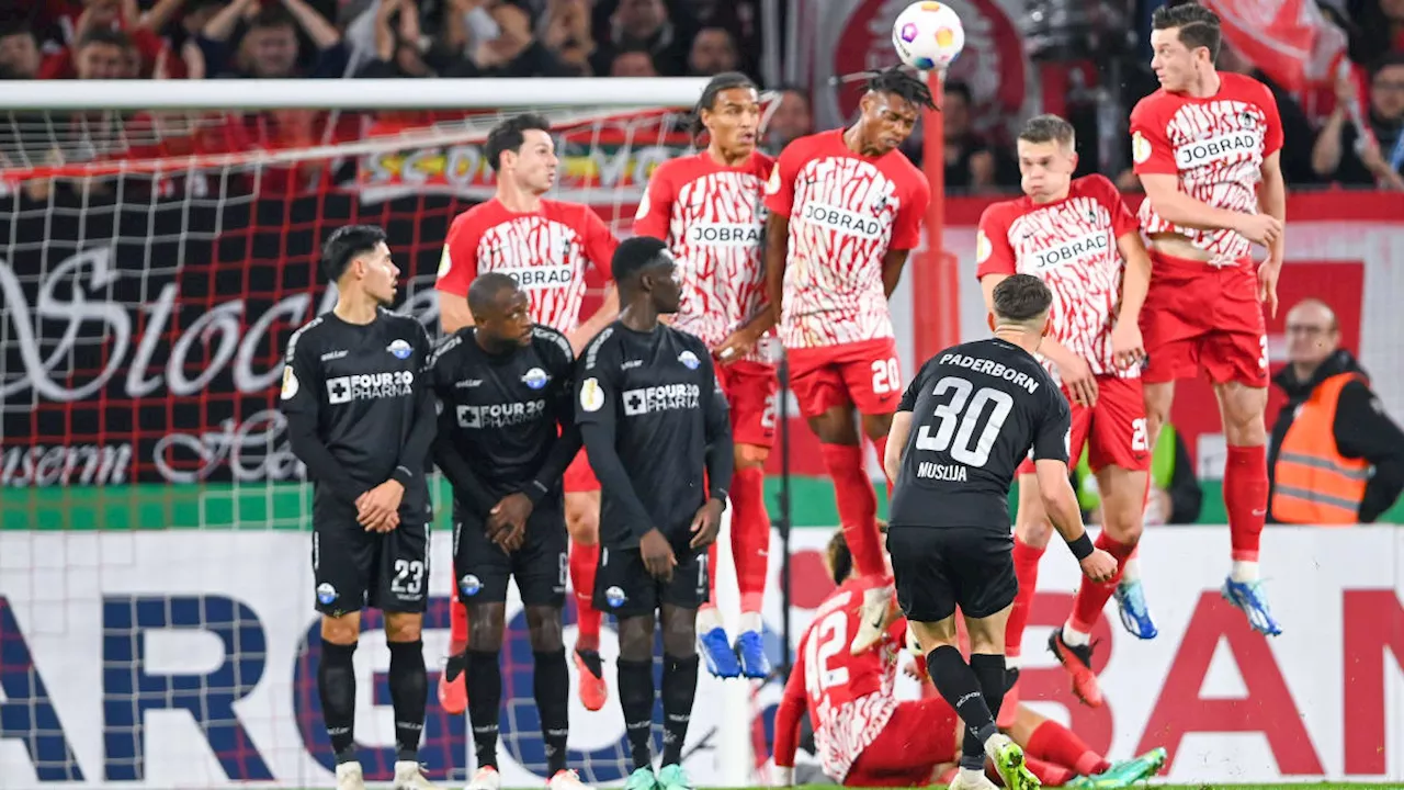 DFB-Pokal: Paderborn gewinnt in Freiburg