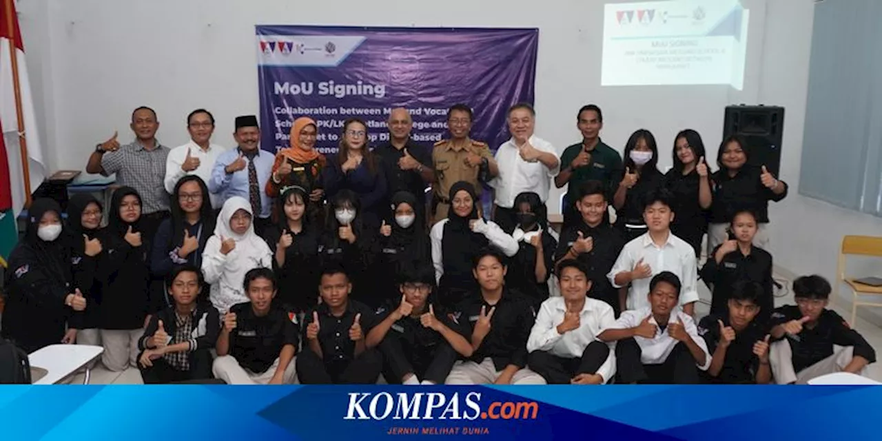 Usung Kurikulum 'Technopreneur', Parallaxnet Jalin Kerja Sama dengan Meatland School