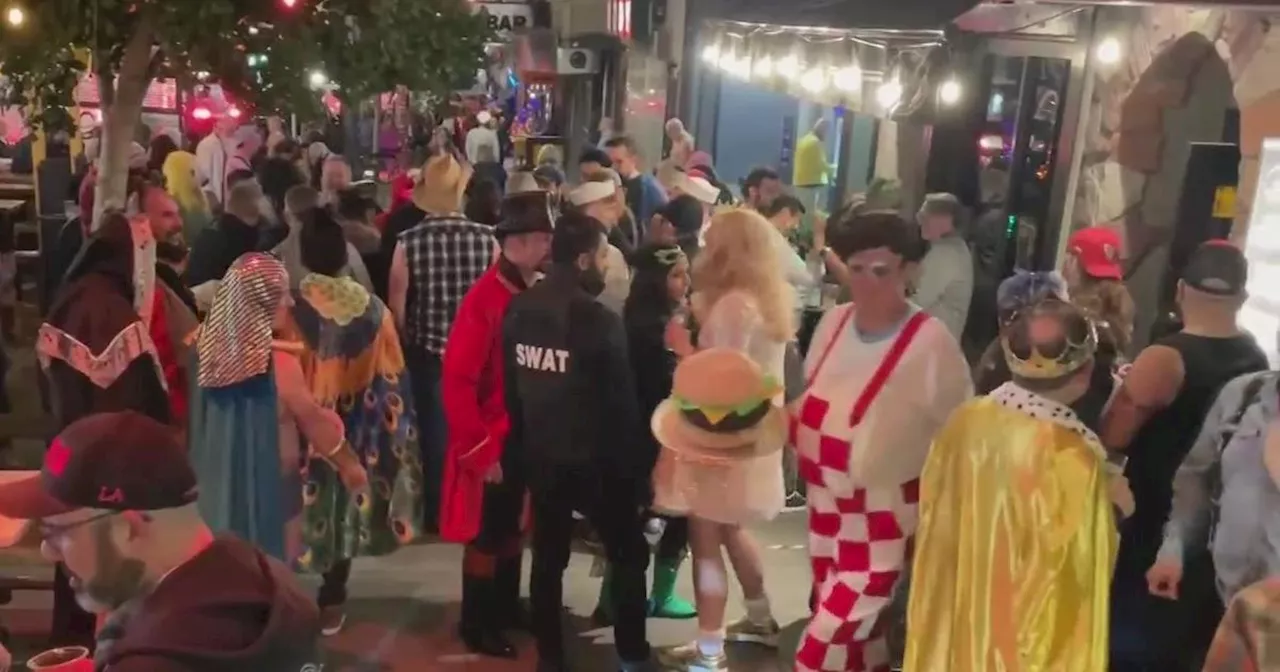 Lively Halloween crowds return to San Francisco's Castro District after 17-year hiatus