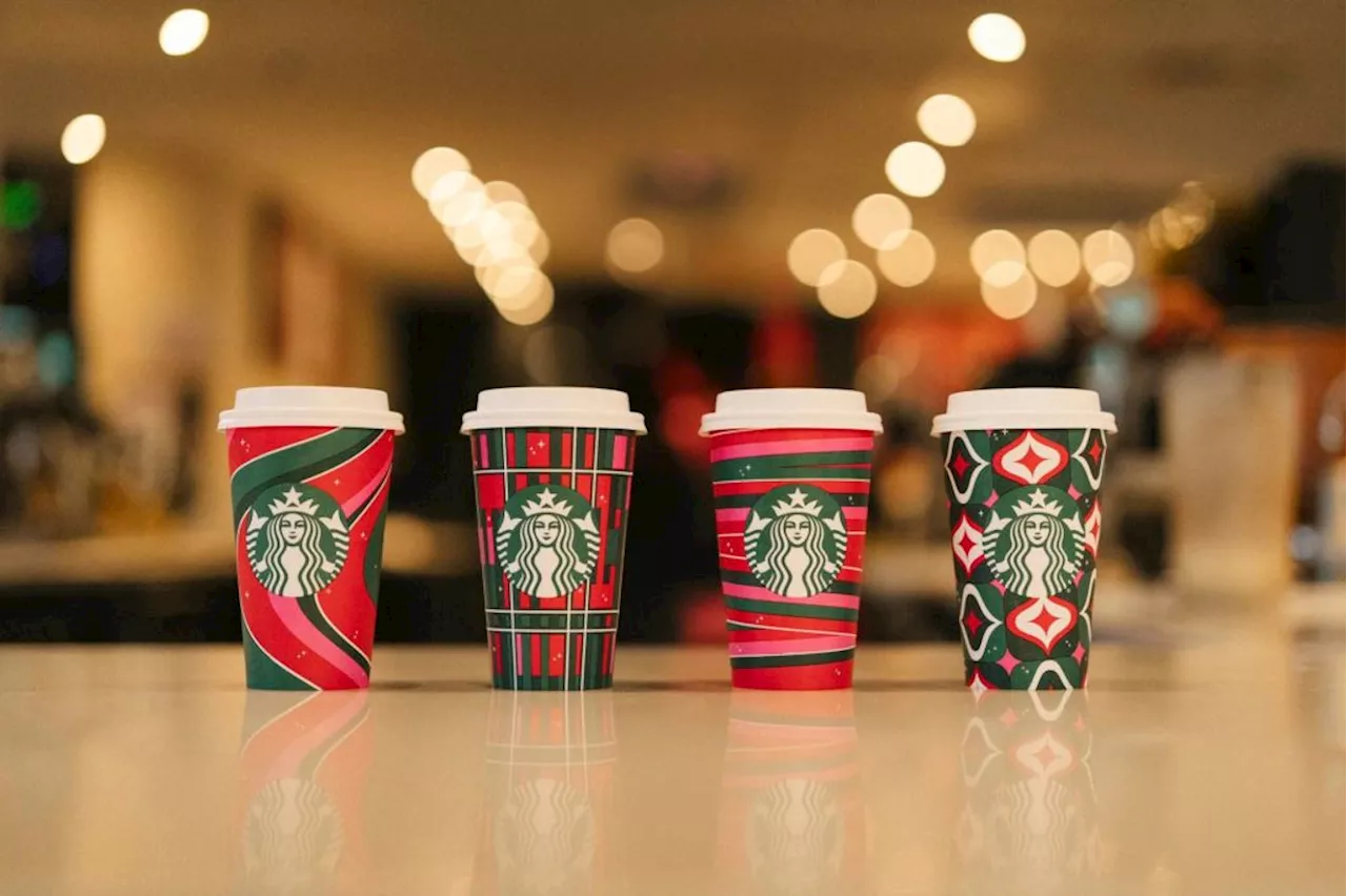 Here’s what this year’s Starbucks holiday cups look like