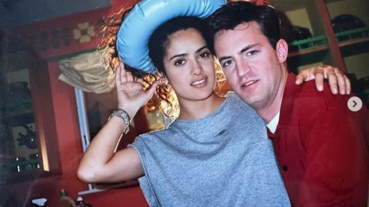 Esta es la película que hizo Salma Hayek con Matthew Perry de Friends