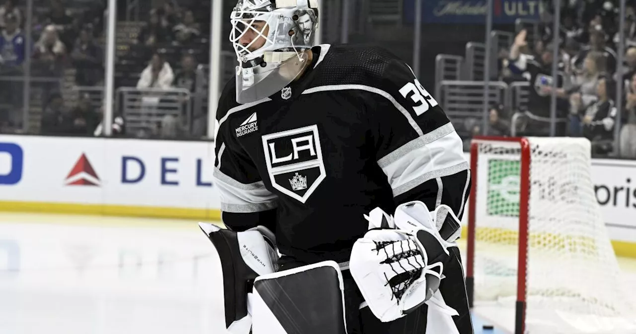 Cam Talbot leads Kings to win over Maple Leafs