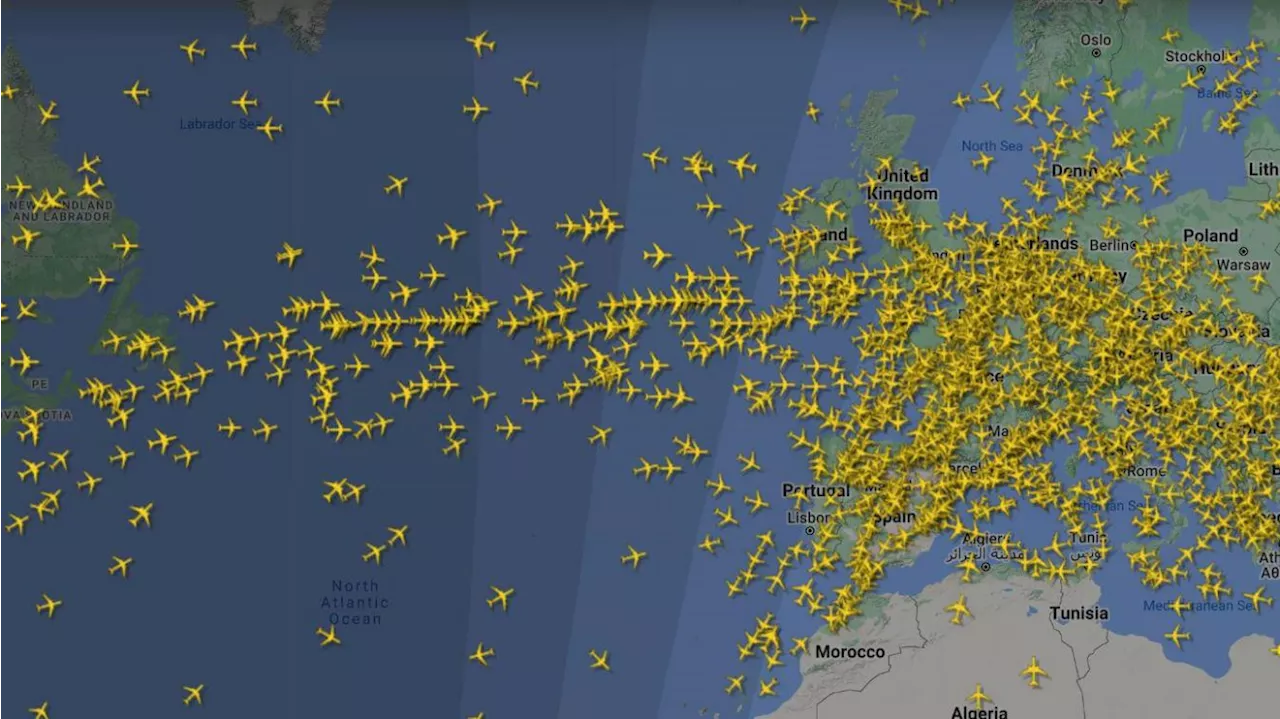 Tempête Ciaran : la folle vitesse des avions au-dessus de l’Atlantique