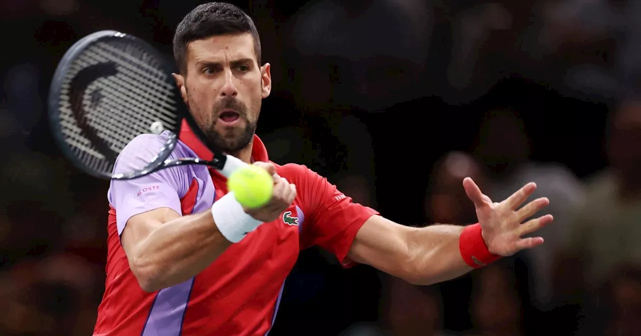 Rolex Paris Masters : Djokovic facile pour son entrée en lice face à Etcheverry