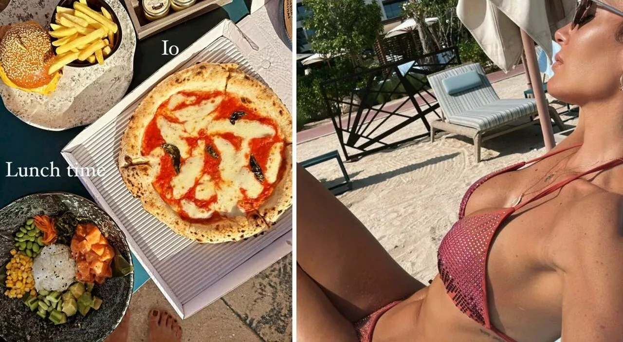 Elisabetta Gregoraci, con figlio e autista a Dubai. Pranzi in spiaggia e alberghi di lusso: «Ma paga Flavio Br