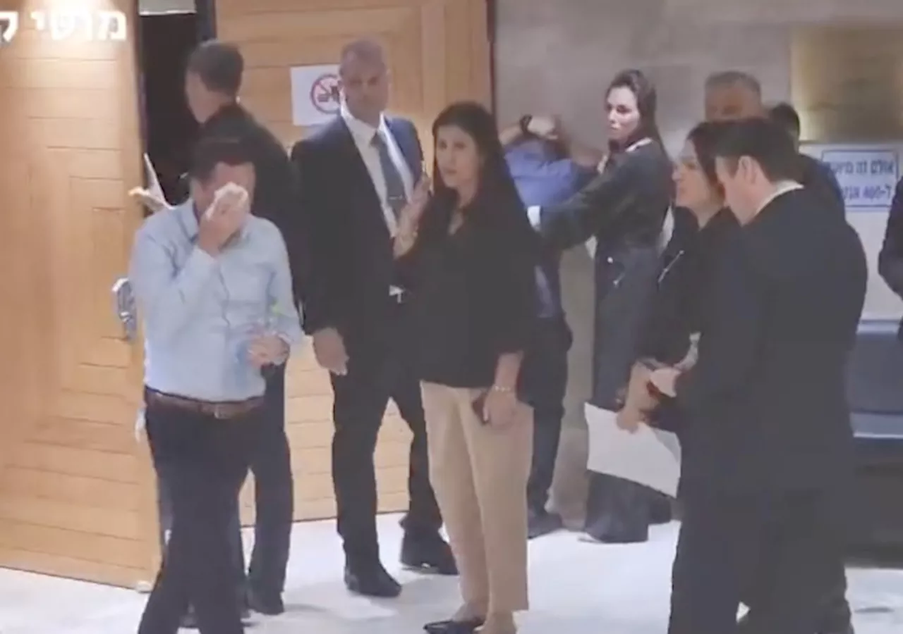 Israeli Parliament Members Break Down After Watching Videos of Hamas Atrocities on October 7