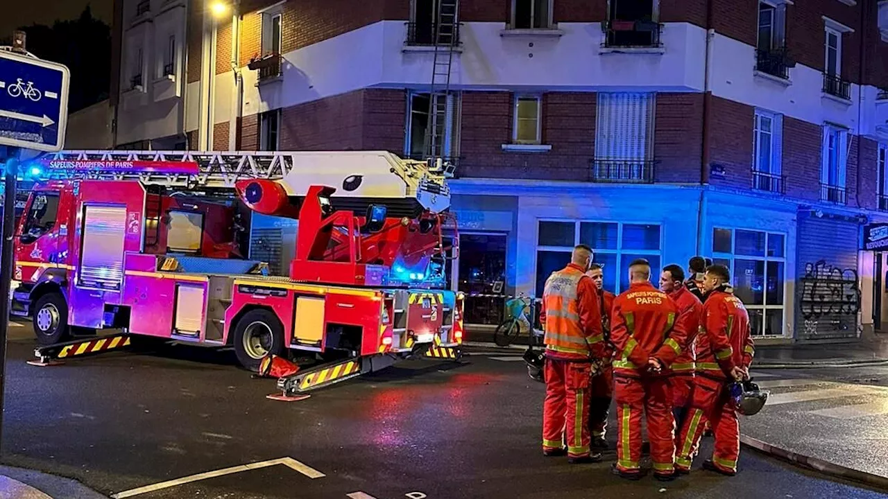 Paris : un incendie dans un immeuble fait au moins six blessés dont deux graves