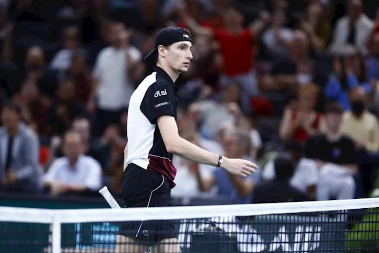 Ugo Humbert, éliminé au deuxième tour du Rolex Paris Masters par Alexander Zverev : « J'étais dans un état ...