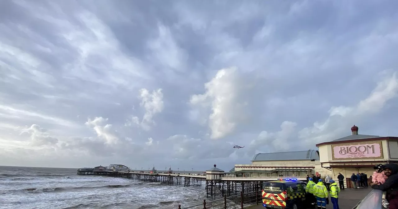 LIVE Police and helicopter scrambled to Blackpool North Pier following incident