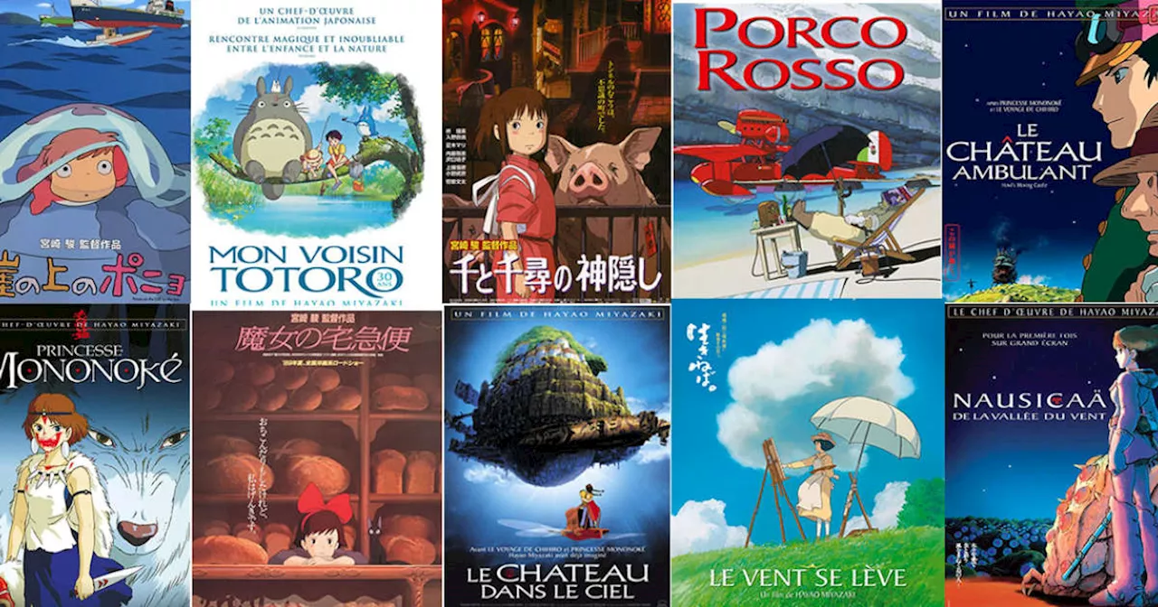 « Le Garçon et le héron » , « Totoro »... On a classé tous les films de Miyazaki, du moins réussi au chef-d’œuvre absolu