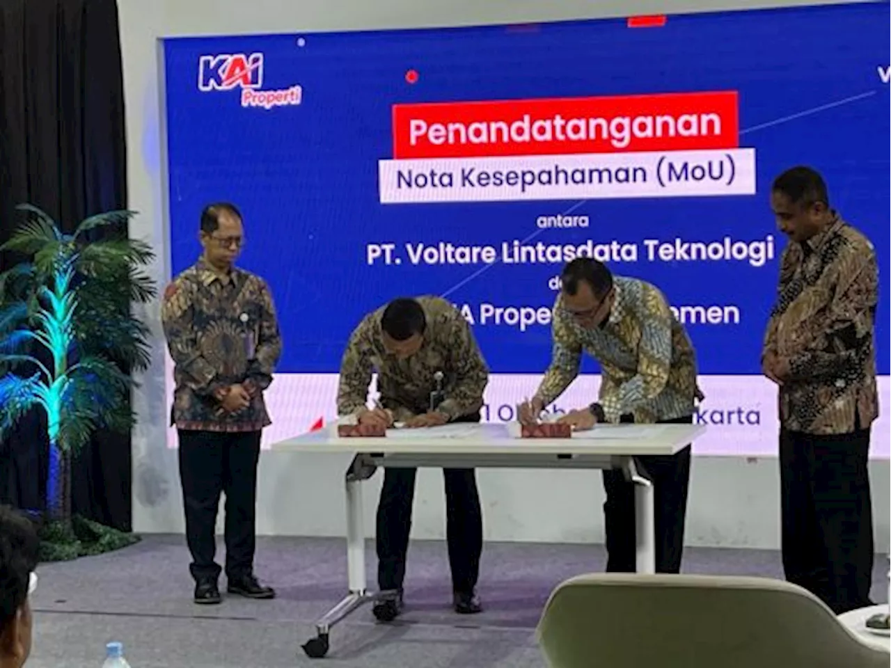 Gandengn Voltare, KAI Properti Bangun Edge Data Center di Jaringan Kereta