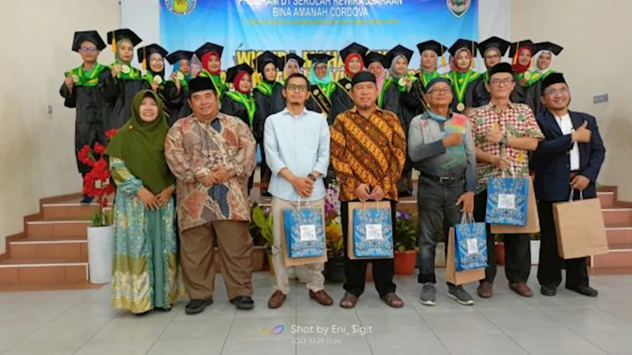 Sekolah Kewirausahaan Gratis SKBAC Pondok Aren Gelar Wisuda Angkatan 26