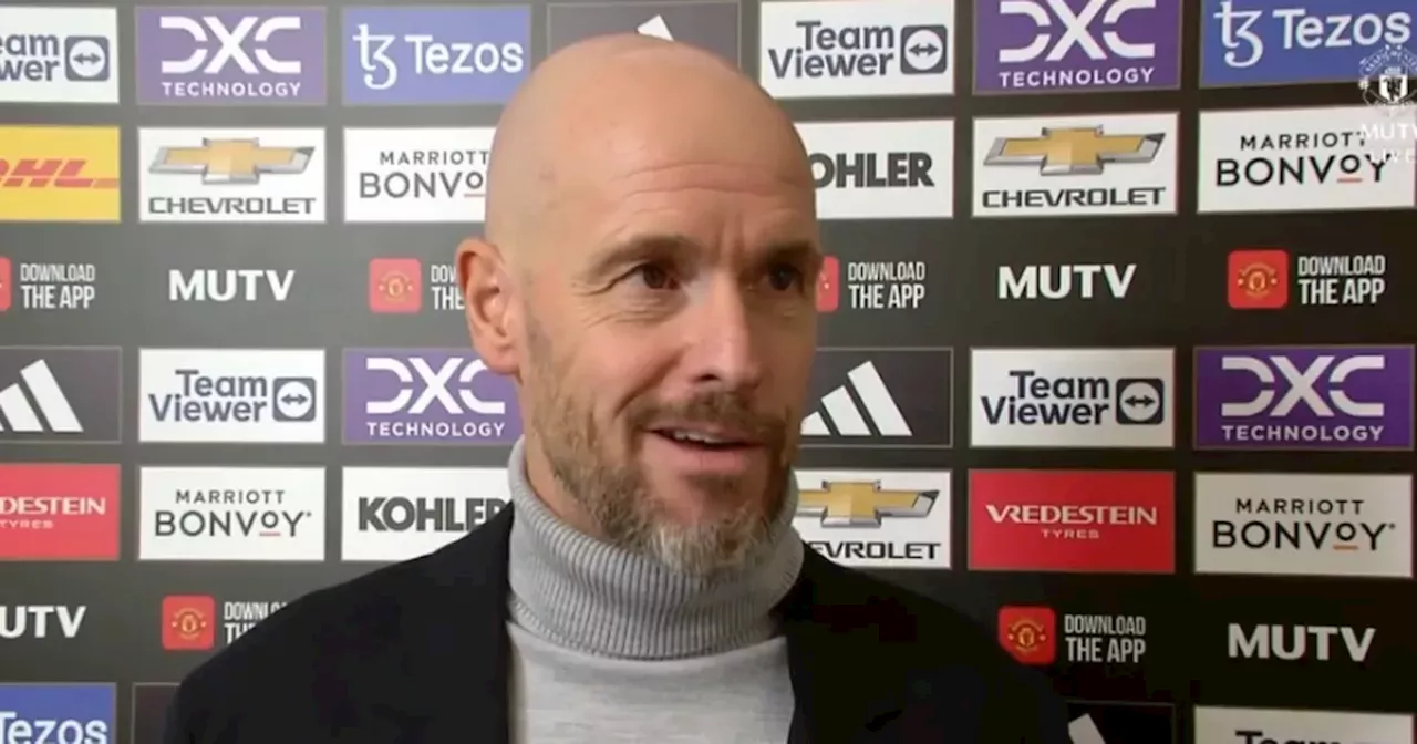 Ten Hag explains Man United line up and why Casemiro is captain vs Newcastle