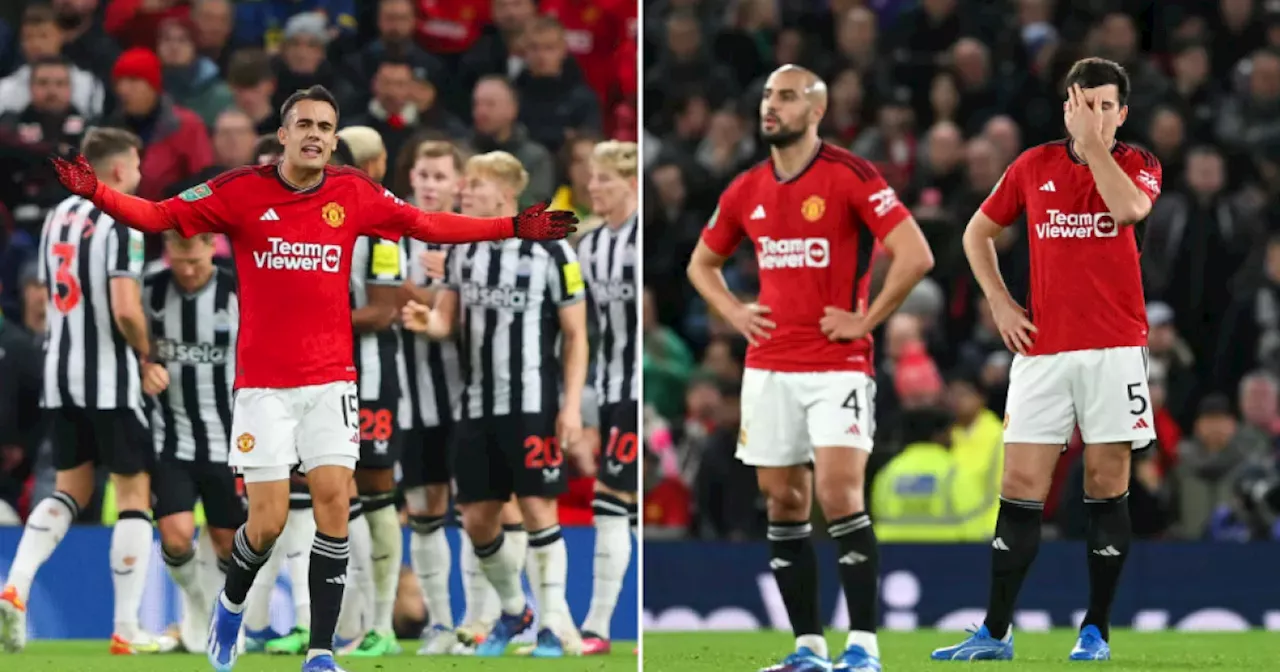 Gary Neville slams five 'whinging' Man Utd stars after Newcastle collapse