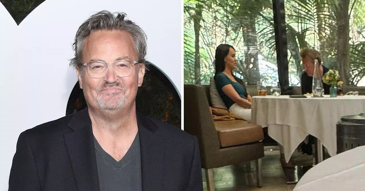 Matthew Perry Pictured With Mystery Woman Hours Before Death 6366