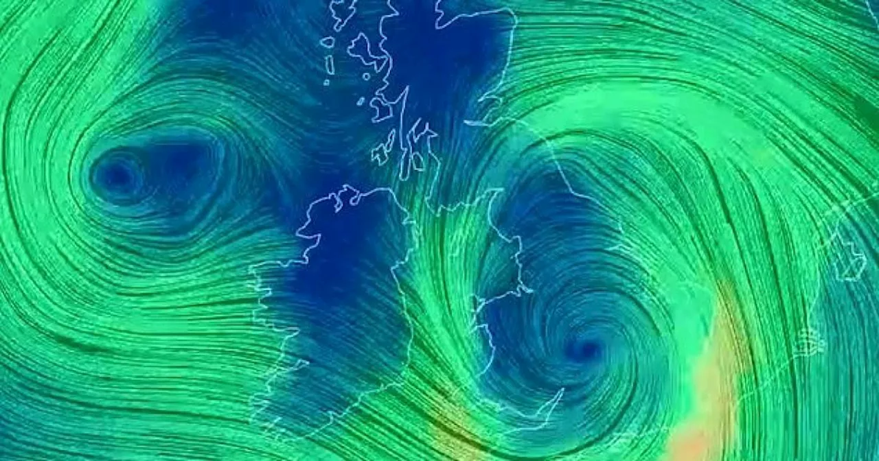 Storm Ciaràn tracker shows how storm will rip through heart of UK