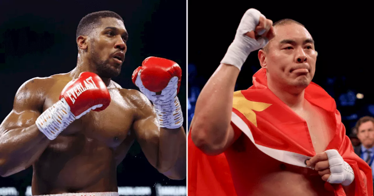 Zhilei Zhang offers to fight Anthony Joshua before the end of the year