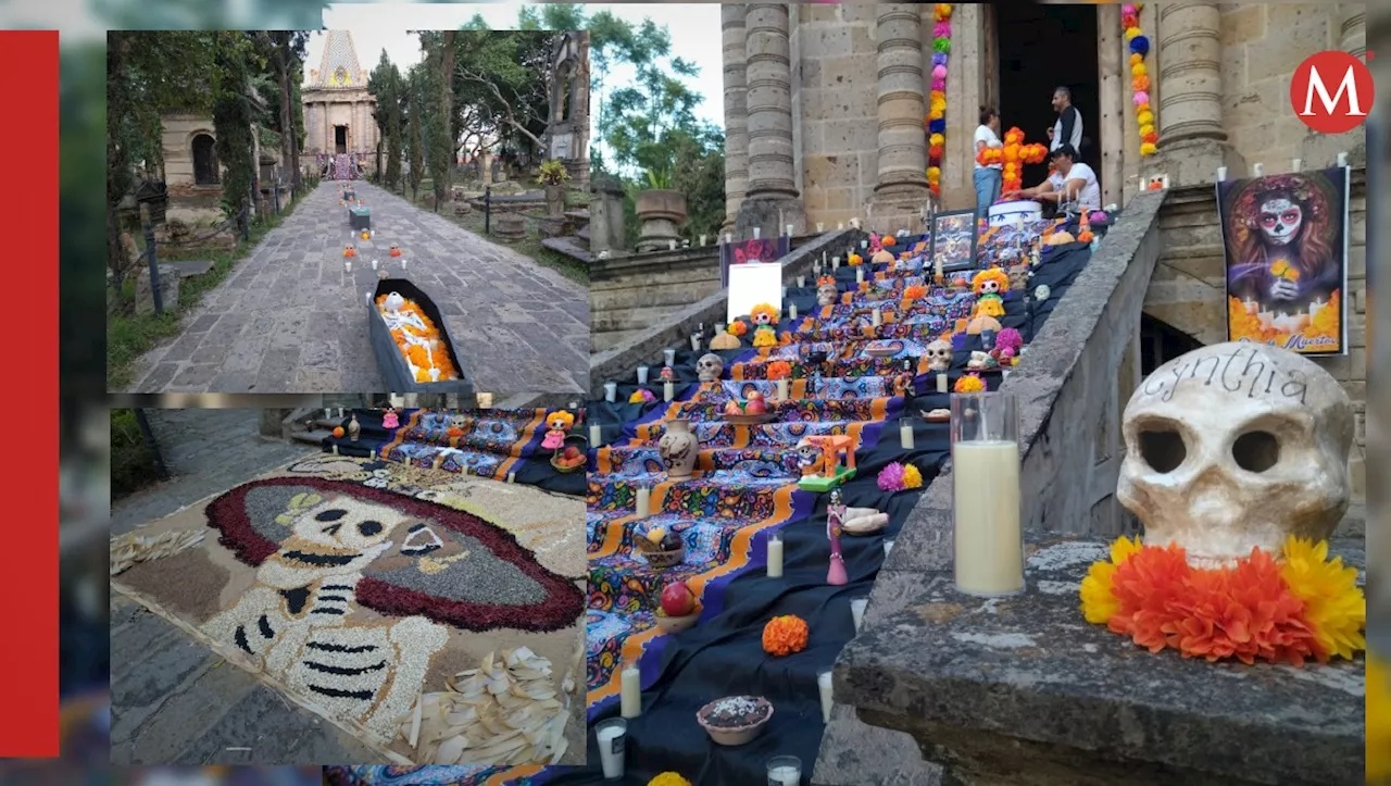 Abren altar de muertos en el Museo Panteón de Belén en Guadalajara