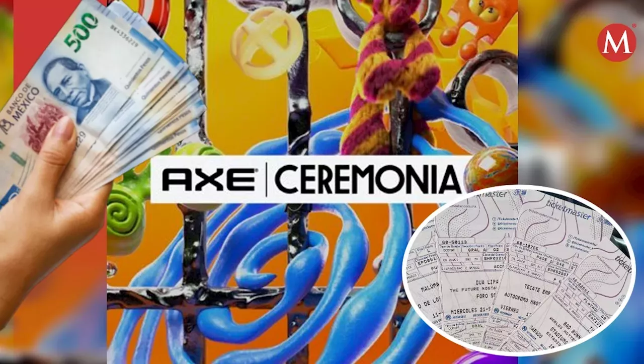 ¿Cuánto Cuestan Los Boletos Para Axe Ceremonia 2024? Éstas Son Las ...