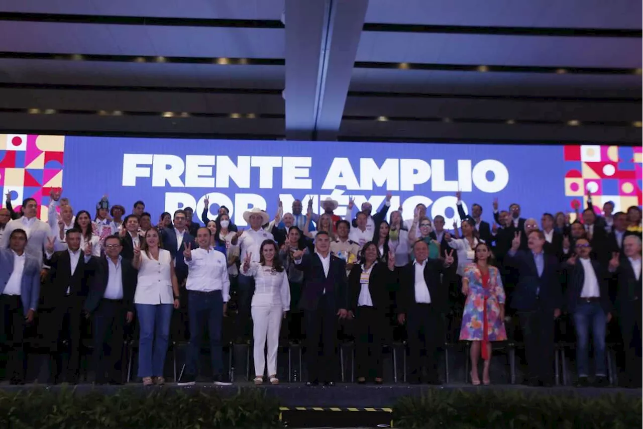 Frente Amplio por México postulará candidatos hombres en Yucatán, Puebla, Veracruz y CdMx