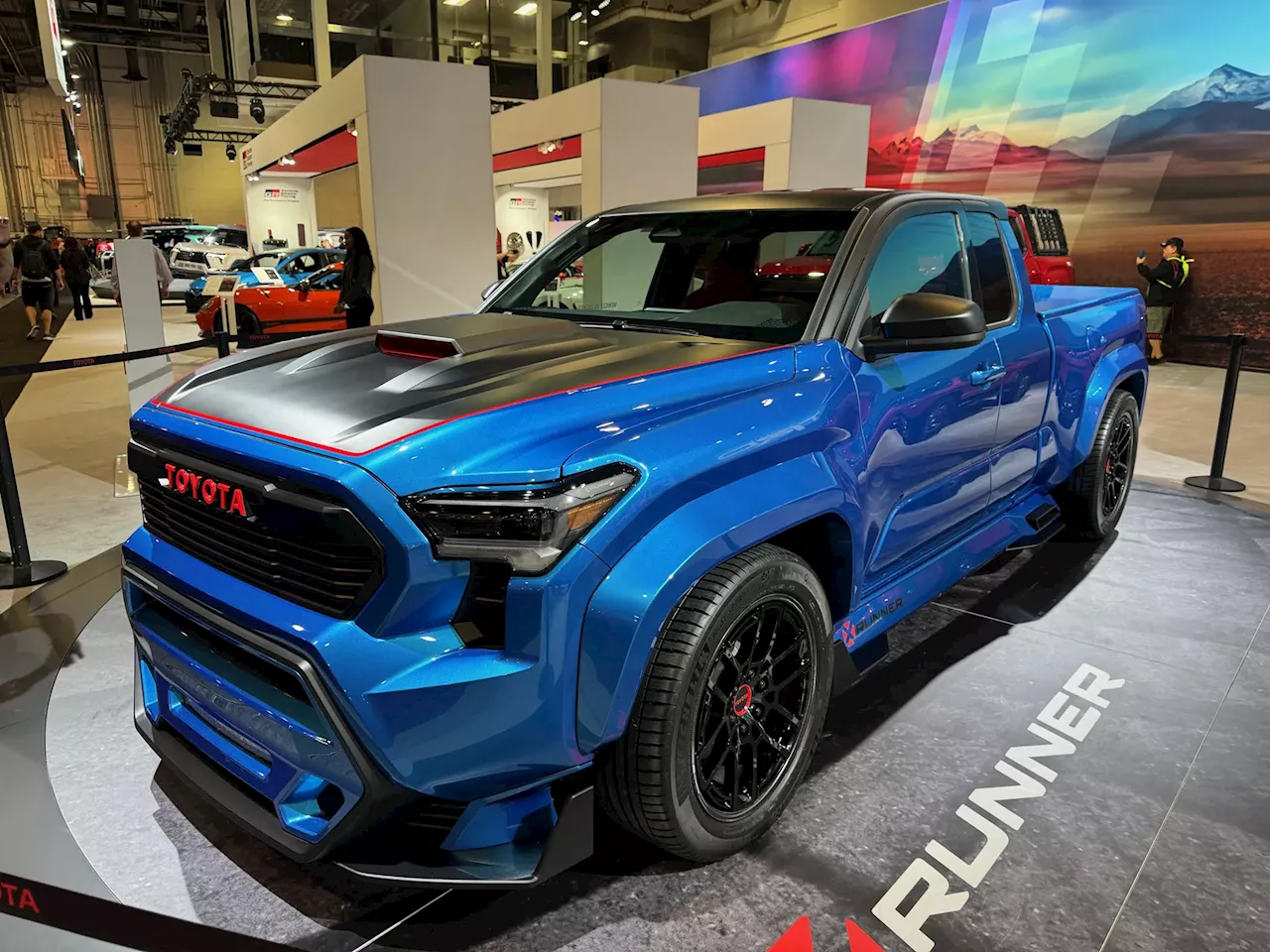 Toyota Tacoma X-Runner is a street truck with twin-turbo V-6