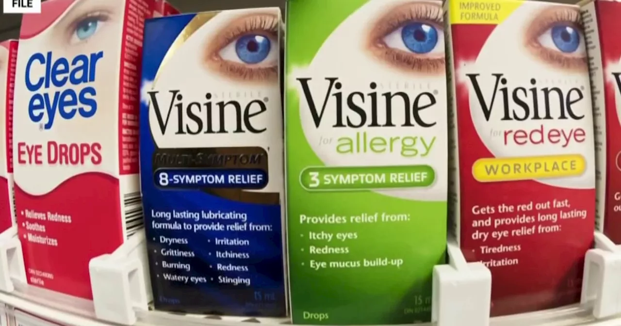 FDA warns consumers against using 27 different kinds of eyedrops