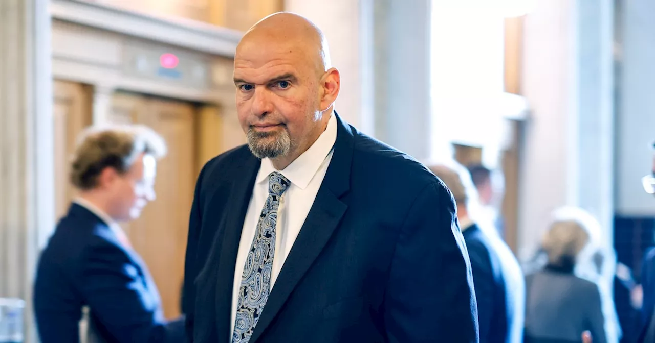 Sen. John Fetterman faces a left-wing backlash on Israel