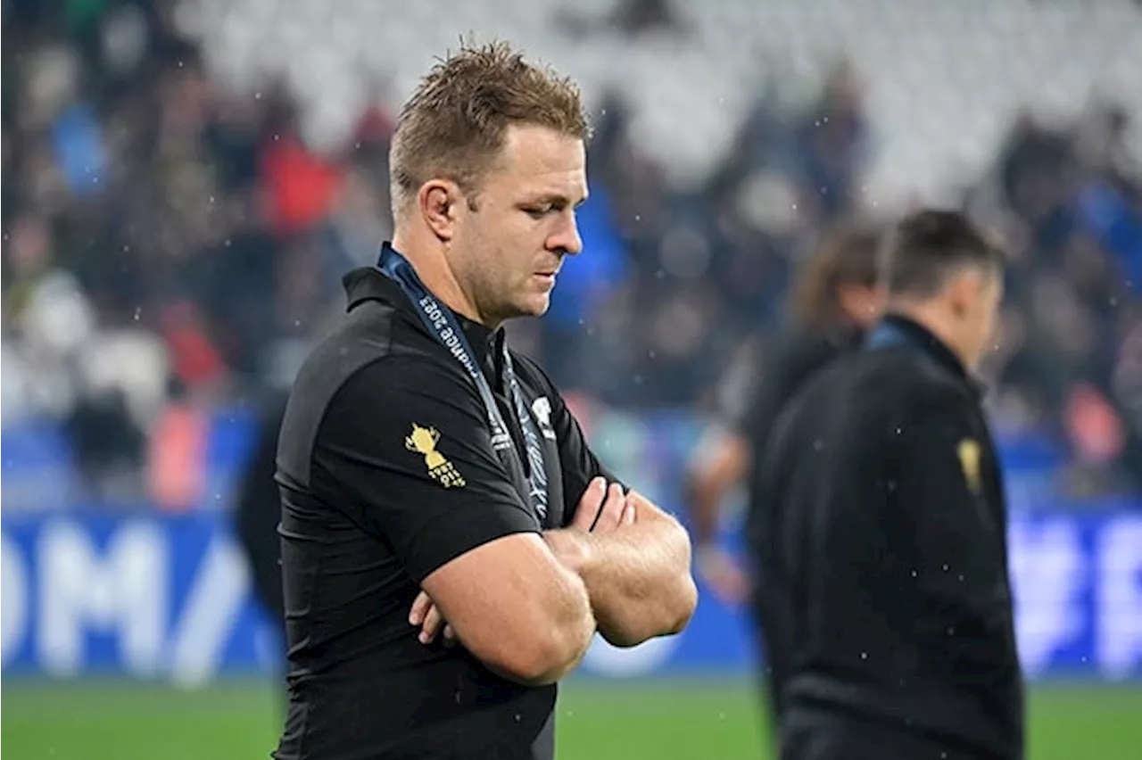 Cane 'pleasantly surprised' by All Blacks fans' support after red card against Boks