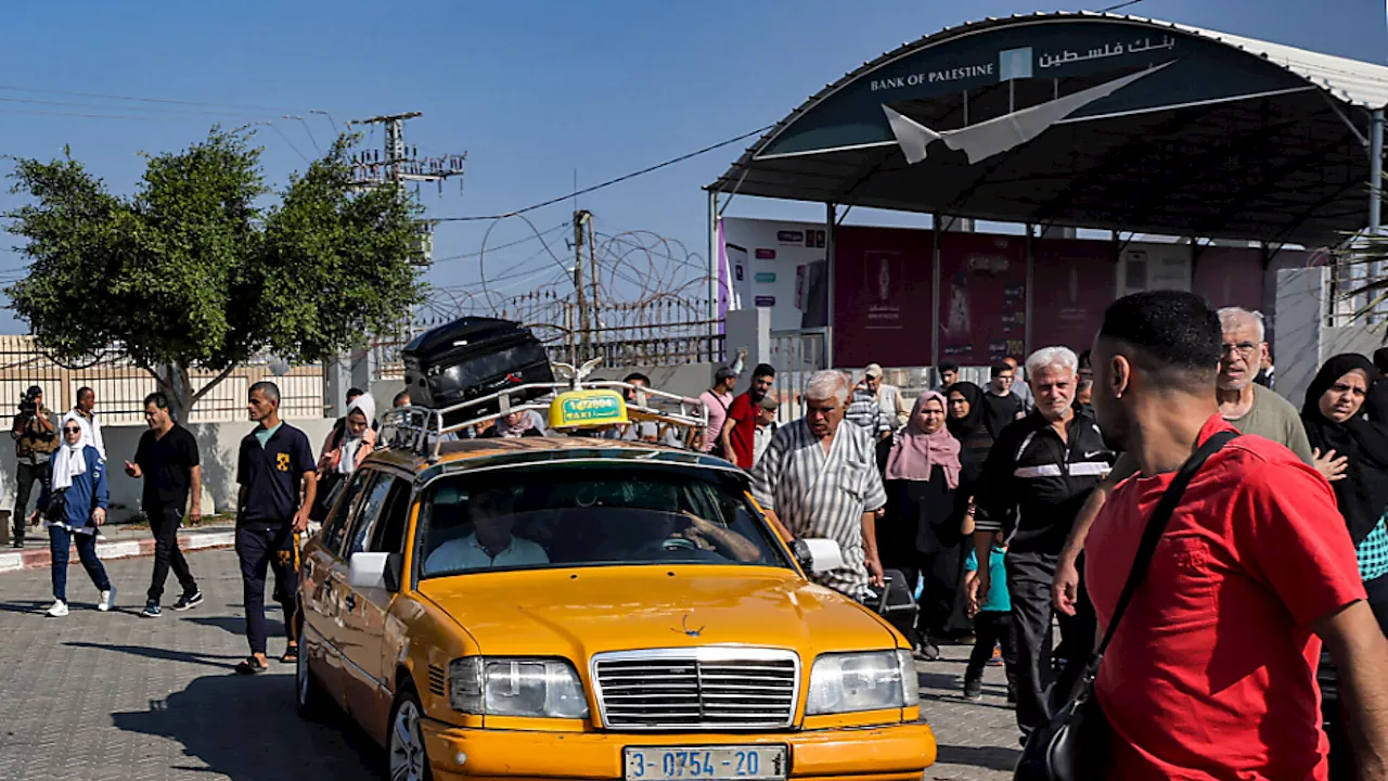 Grenzübergang in Rafah für Menschen geöffnet