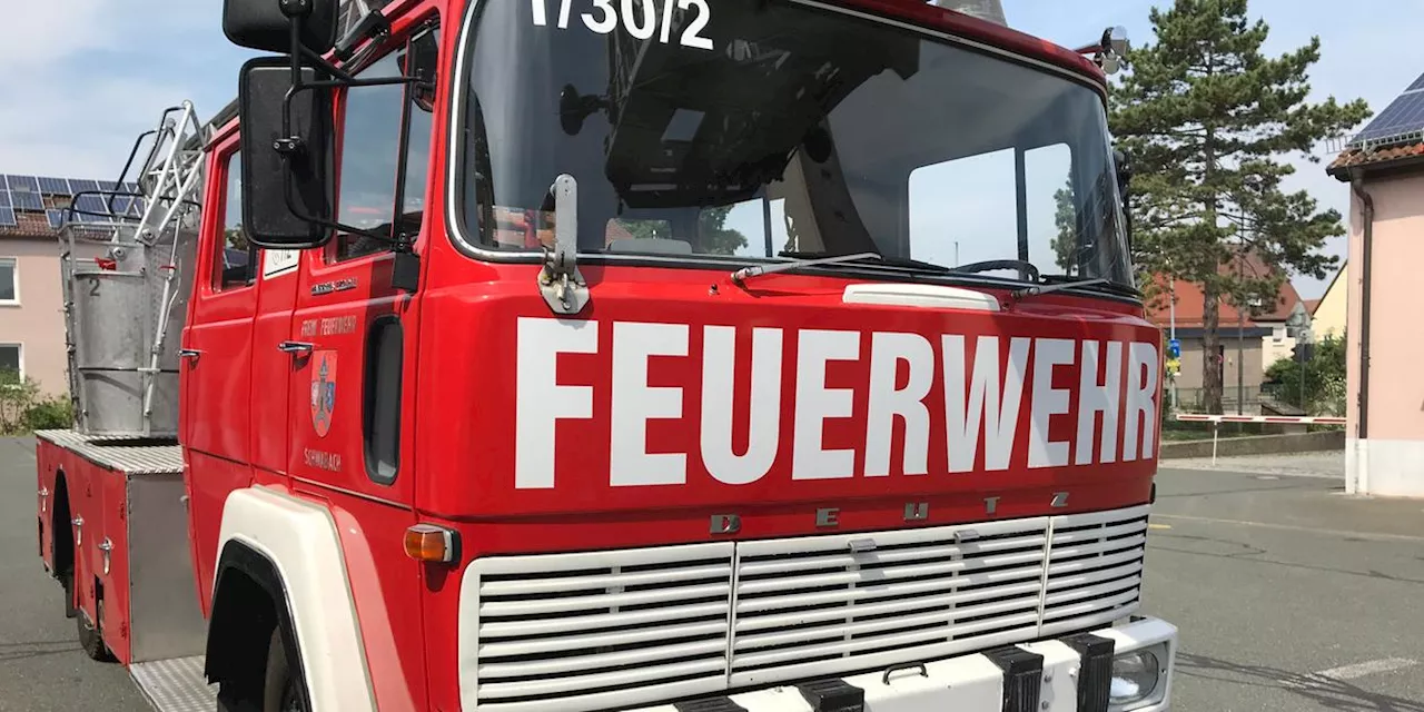 Rauchwolke im Erlanger Osten alarmiert die Feuerwehr