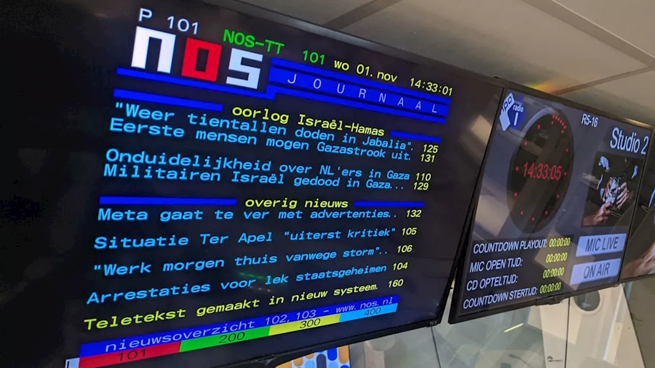 NOS Teletekst kan weer jaren door met komst nieuw systeem