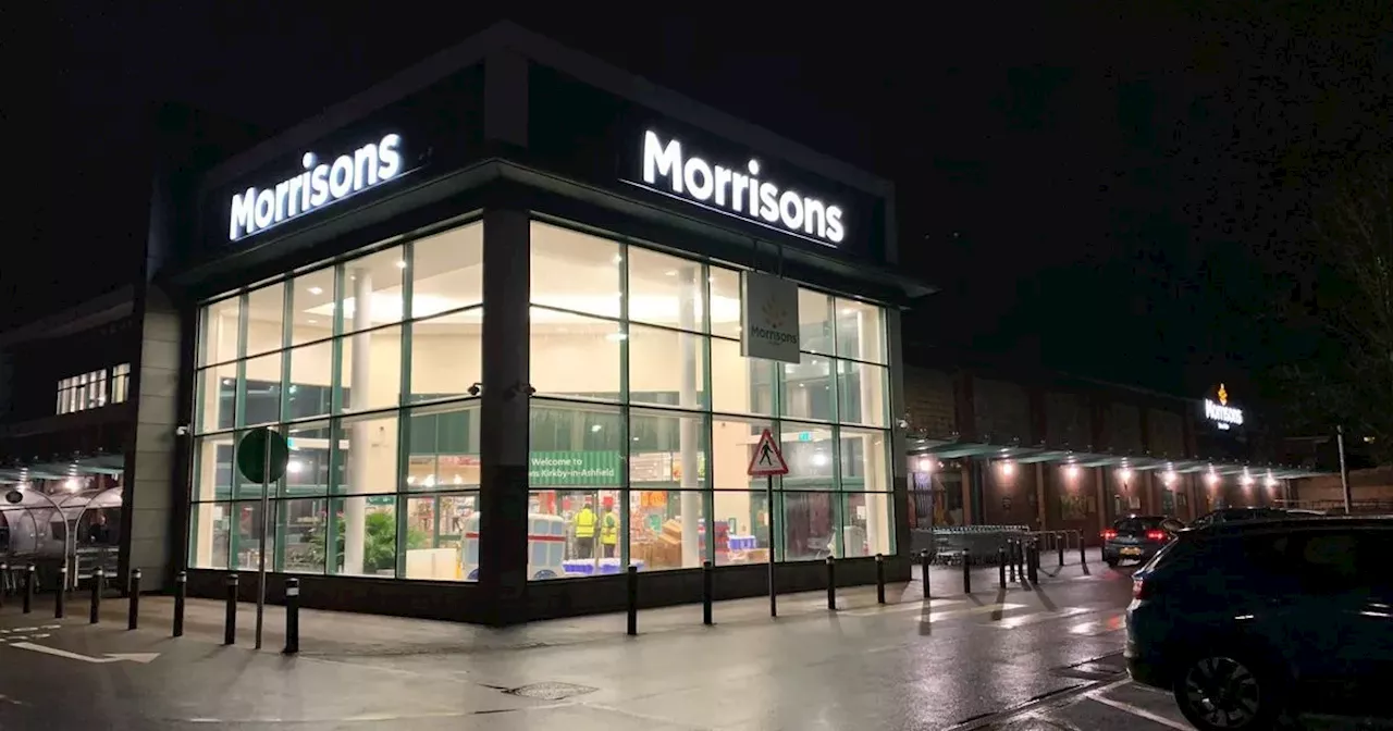 Fire Incident at Morrisons Store in Kirkby in Ashfield