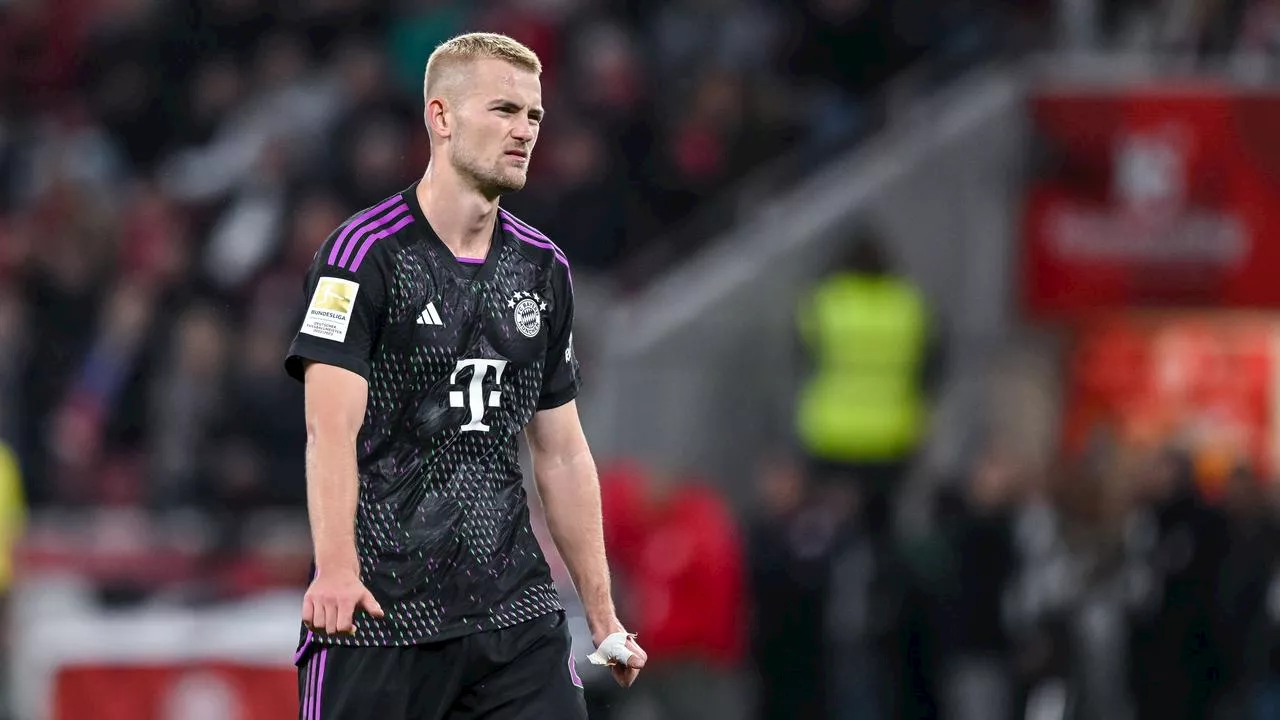 Dramatische avond Bayern München: afgang bij Saarbrücken én blessure De Ligt