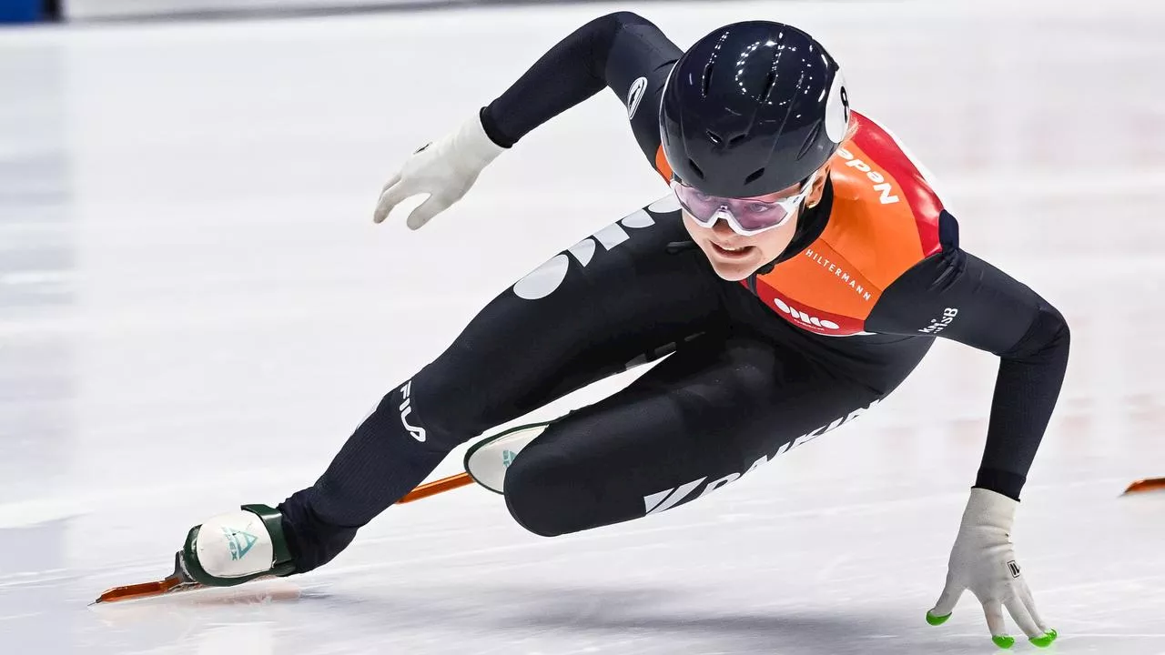 Toch wereldbekergoud shorttracksters: Zuid-Korea schaatste rondje te weinig