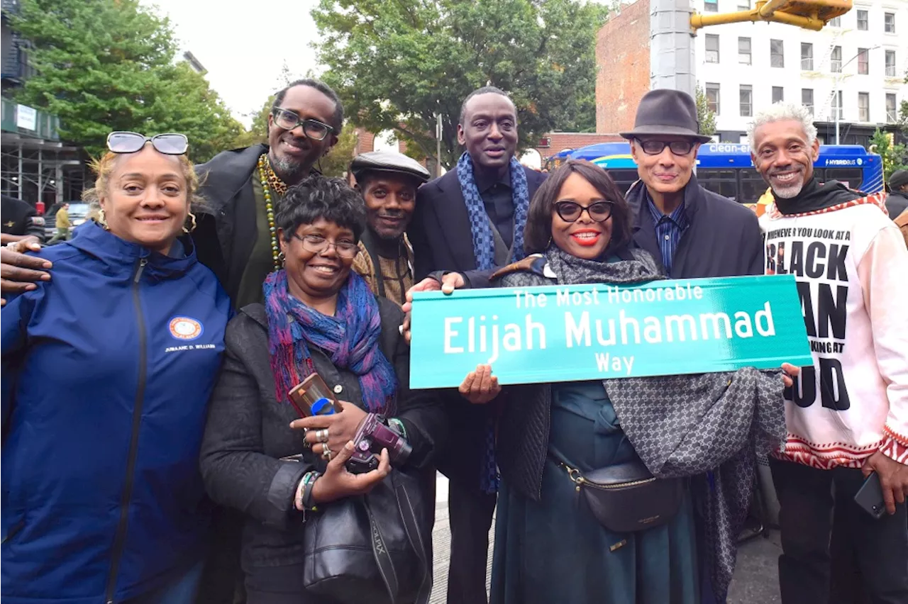 Harlem unveils The Most Honorable Elijah Muhammad Way