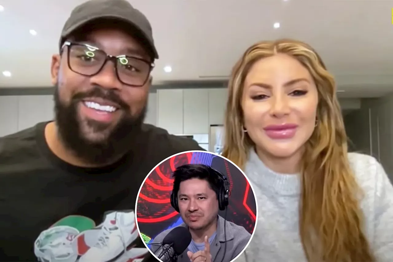 Marcus Jordan, Larsa Pippen know their relationship looks 'awkward' and 'weird'