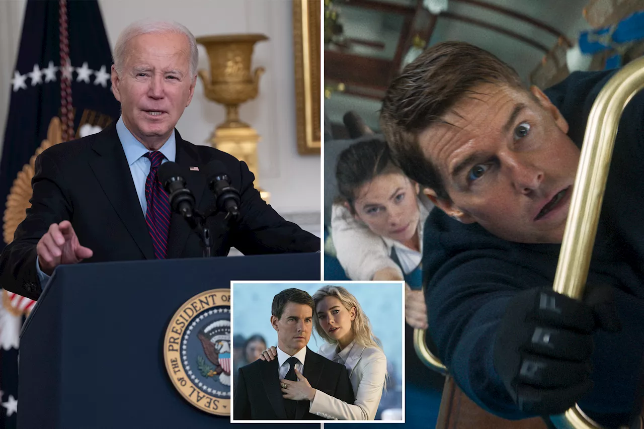 White House says 'Mission: Impossible' increased Joe Biden's concerns about AI