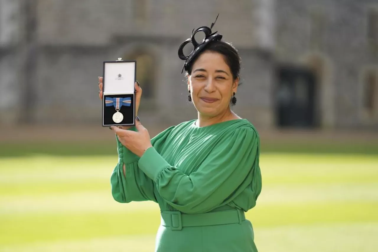 Woman who intervened in knife attack decorated with Queen’s Gallantry Medal