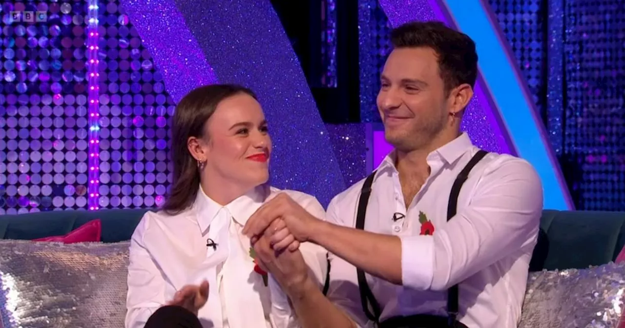 Strictly's Vito kisses Ellie Leach as she brands him 'amazing person'