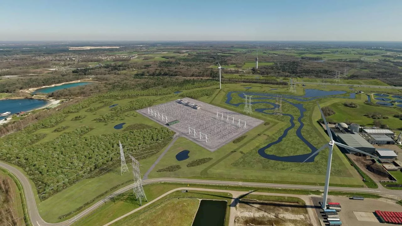 Dit nieuwe stroomstation zorgt dat in Brabant het licht blijft branden