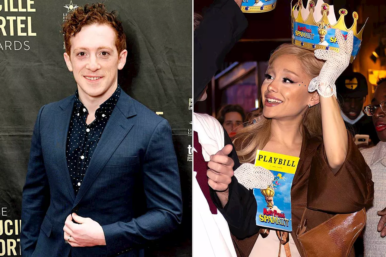 Ariana Grande Cheers on Boyfriend Ethan Slater at First Performance of Broadway's Spamalot Revival