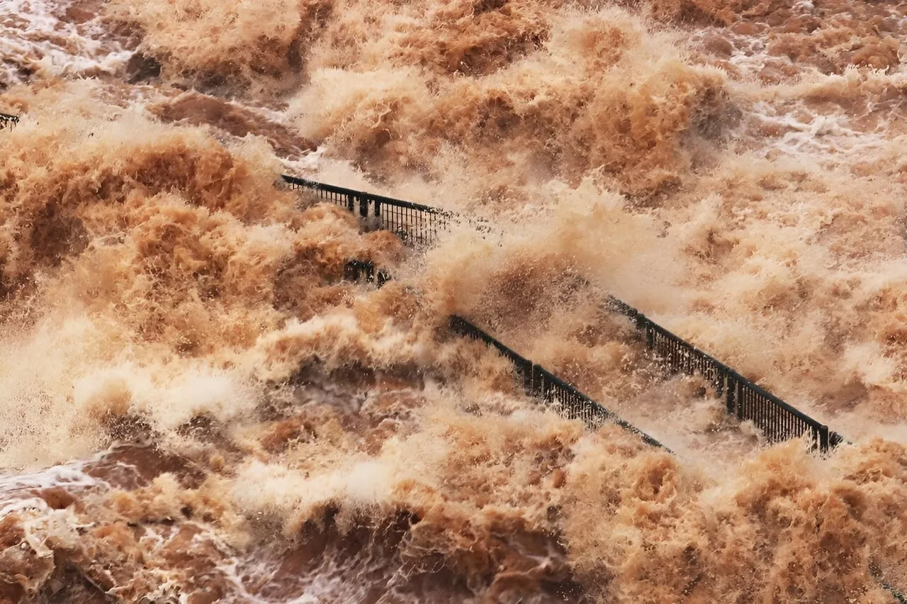 Storms swell Iguazu falls to near decade-high flow