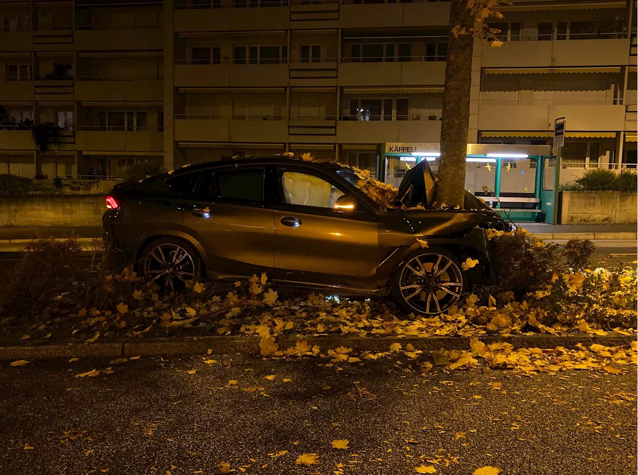 Olten SO: BMW-Fahrer (18) nach Selbstunfall verletzt