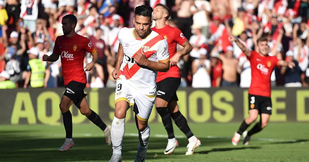 Falcao se reportó con doblete de goles con el Rayo Vallecano y pide pista para la selección Colombia