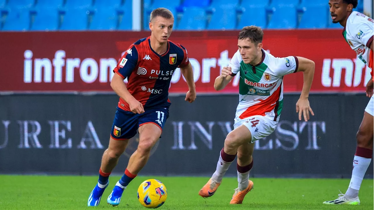 Coppa Italia: Genoa ok ai supplementari, il Parma elimina il Lecce